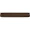 Ekena Millwork 3-Sided (U-beam) Knotty Pine Endurathane Faux Wood Ceiling Beam, Premium Hickory, 12"Wx12"H x10'L BMKP3C0120X120X120ZH - alternate 4